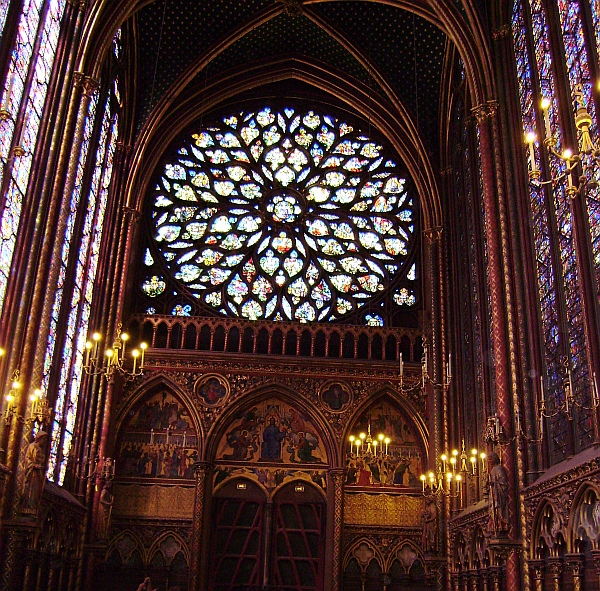 Kostel Sainte – Chapelle